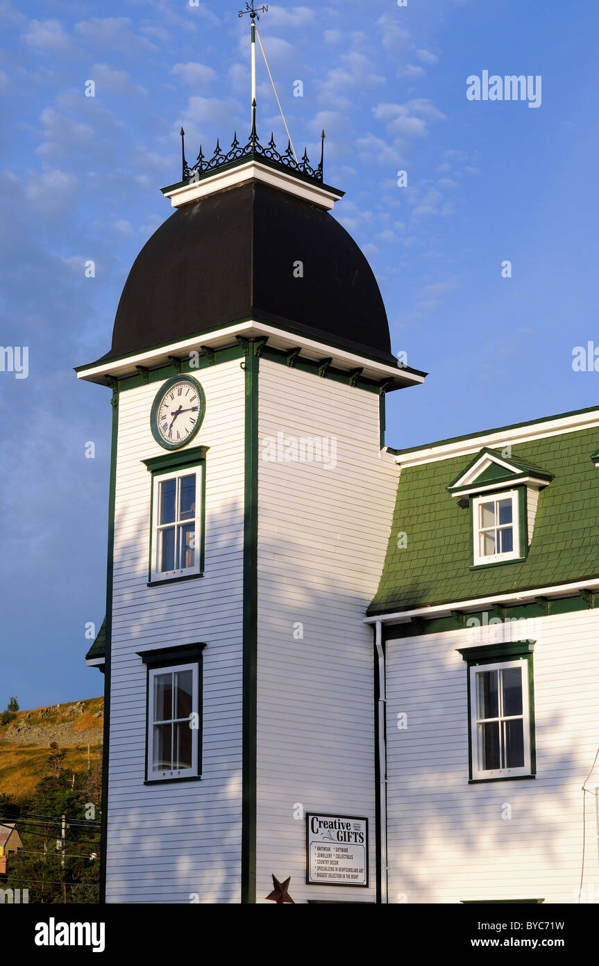 The Trinity Courthouse, Gaol And General Store, Garland Road, Trinity Newfoundland Canada Stock Photo