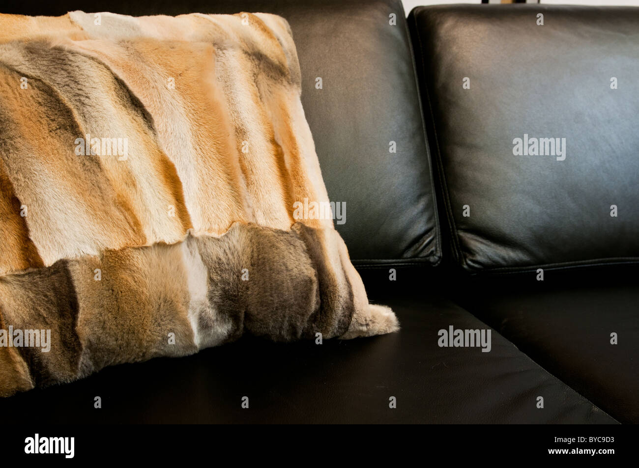Leather couch hires stock photography and images Alamy