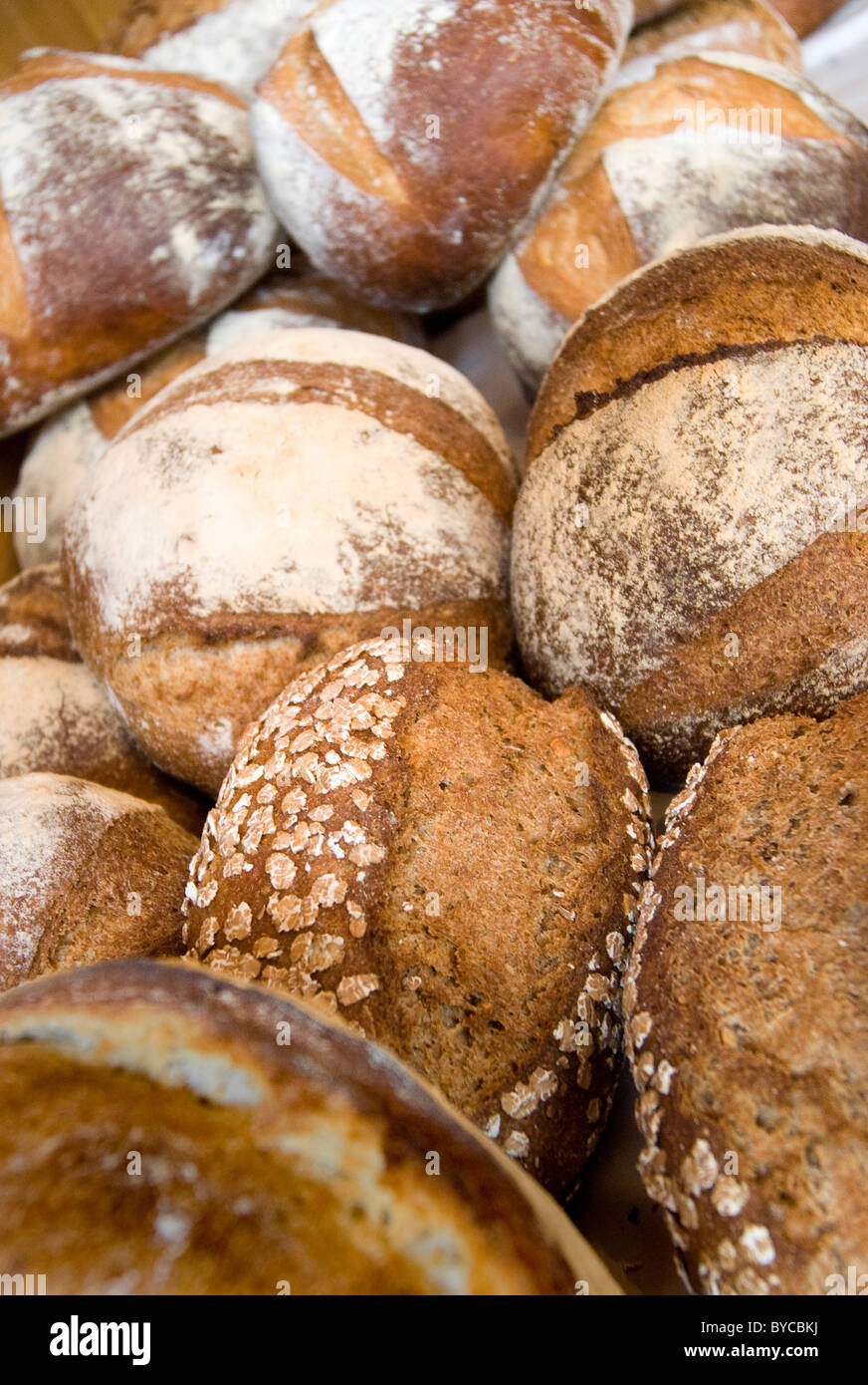 Bread loaves Stock Photo