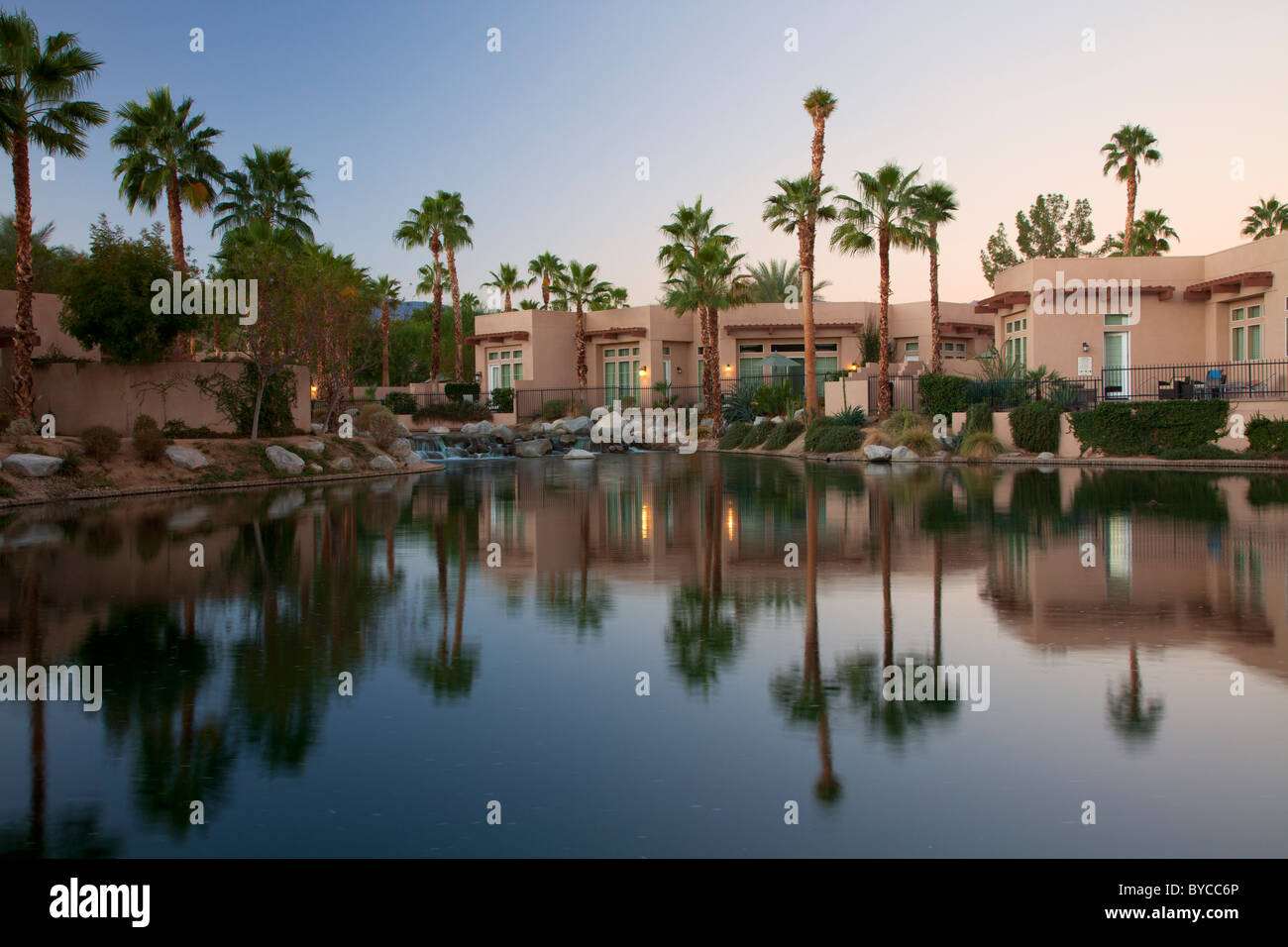 Hyatt Grand Champions Resort, Villas and Spa, Indian Wells, CA Stock Photo