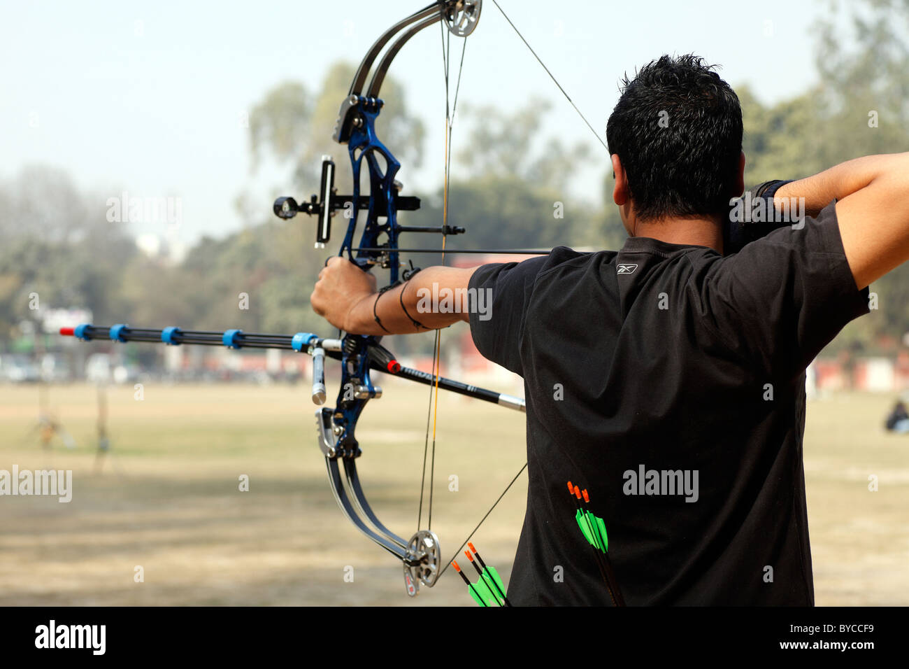 Competitive archery hires stock photography and images Alamy
