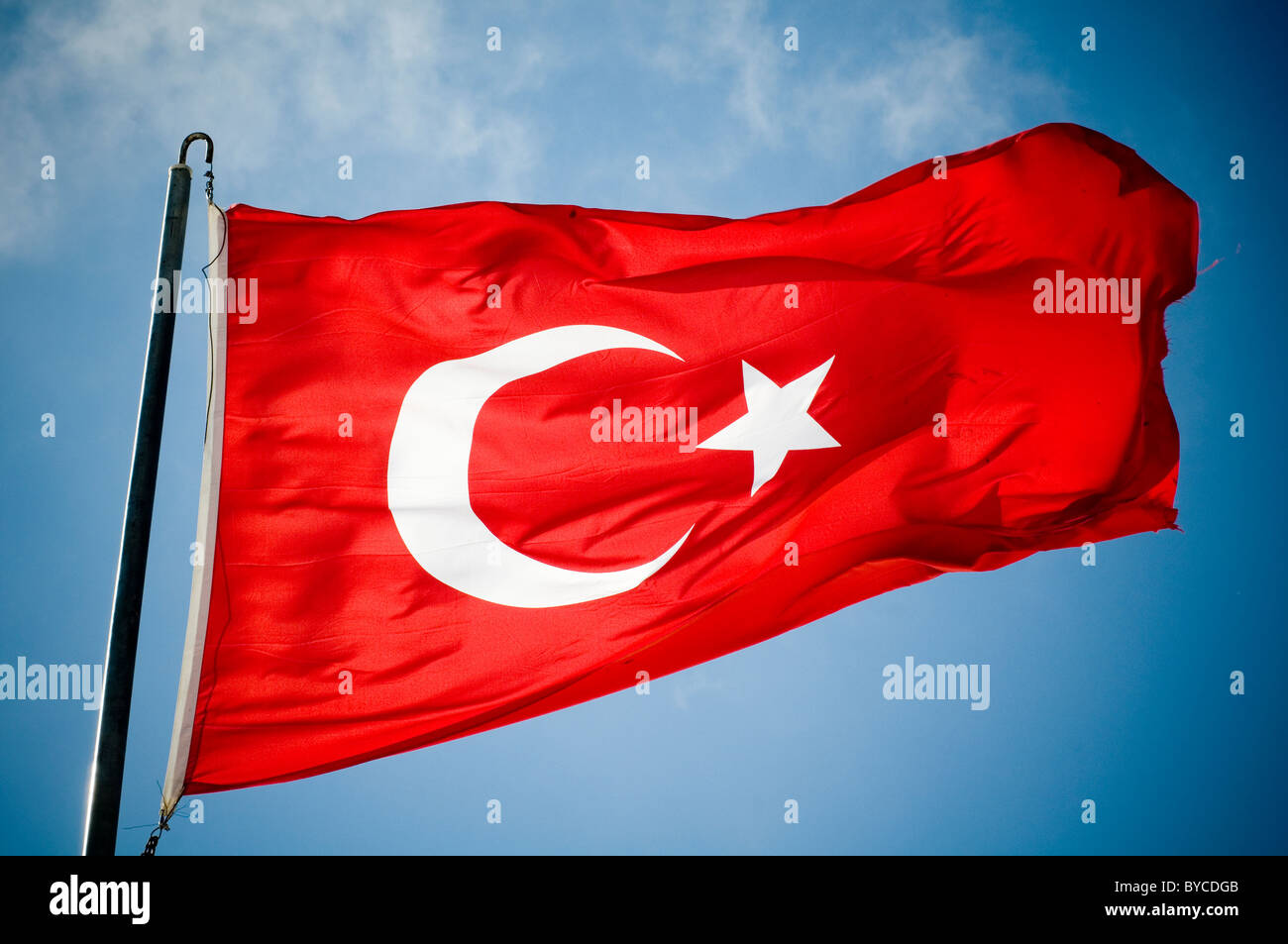 turkey turkish national flag Albayrak Alsancak flags cresent star red
