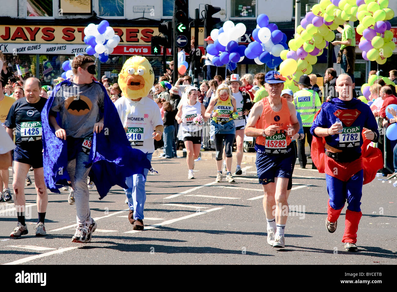 The London Marathon Stock Photo - Alamy