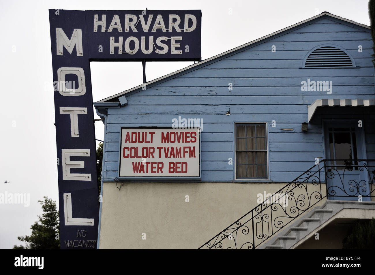 Harvard House Motel, Los Angeles Stock Photo Alamy