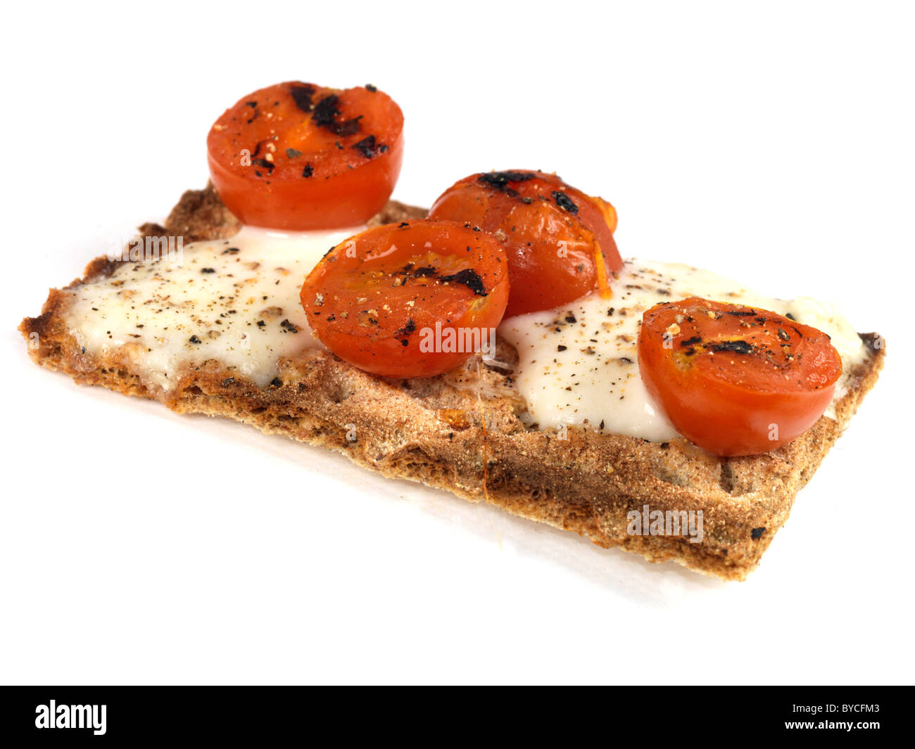 Ryvita with Cheese Stock Photo Alamy