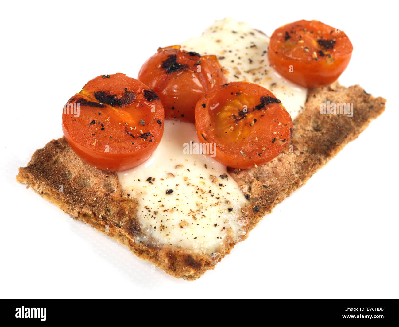 Ryvita with Cheese Stock Photo - Alamy