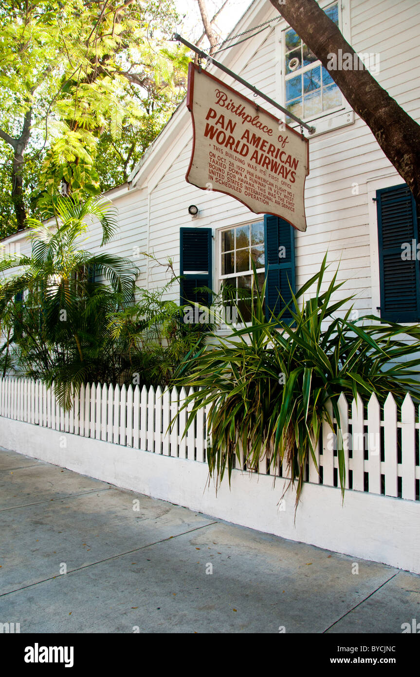 The original home to Pan Am airlines in Key West Florida is now the ...