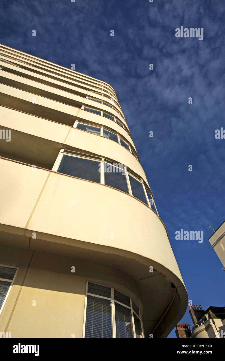 Embassy Court a block of flats situated on Brighton seafront designed