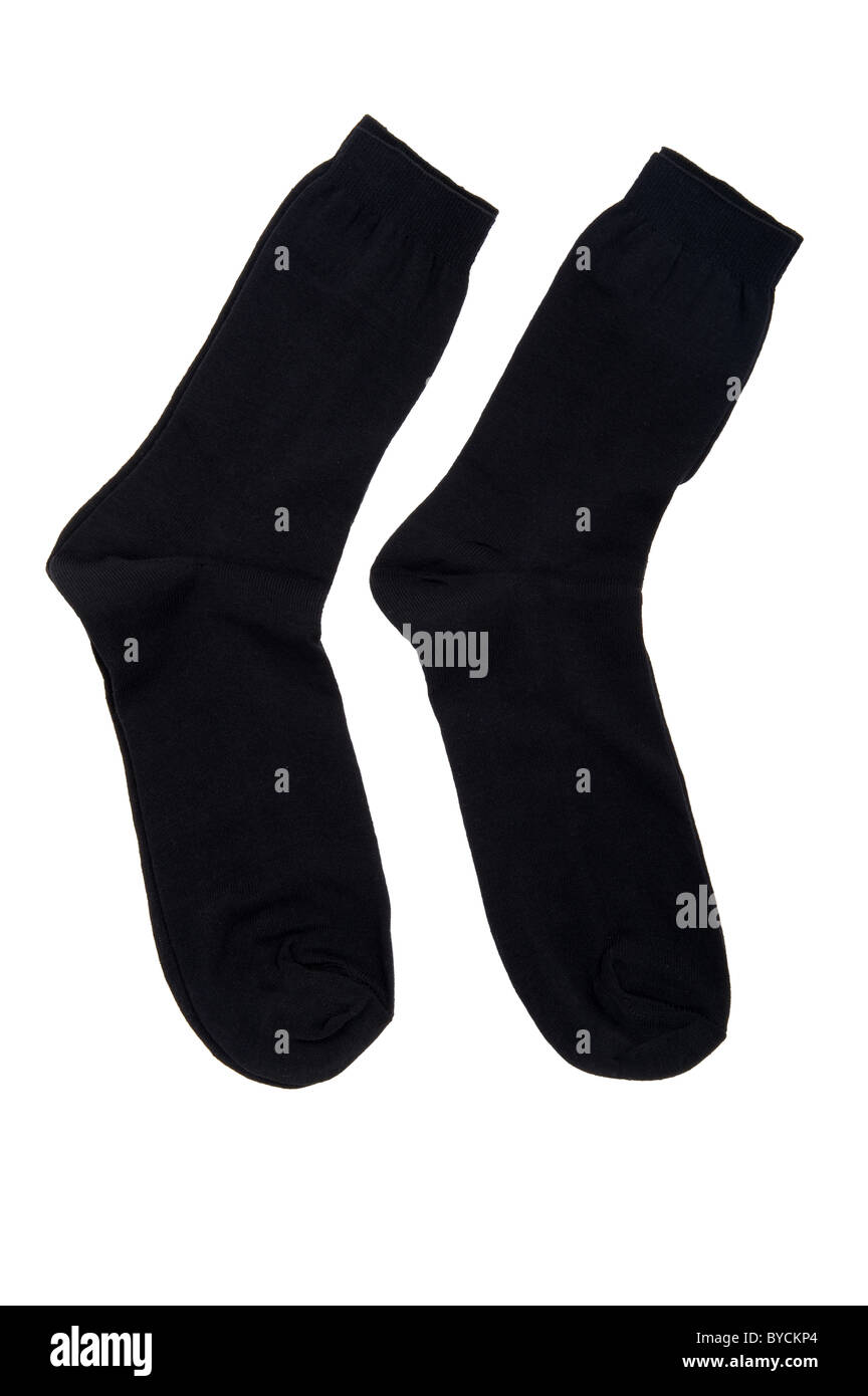 object on white socks close up Stock Photo Alamy