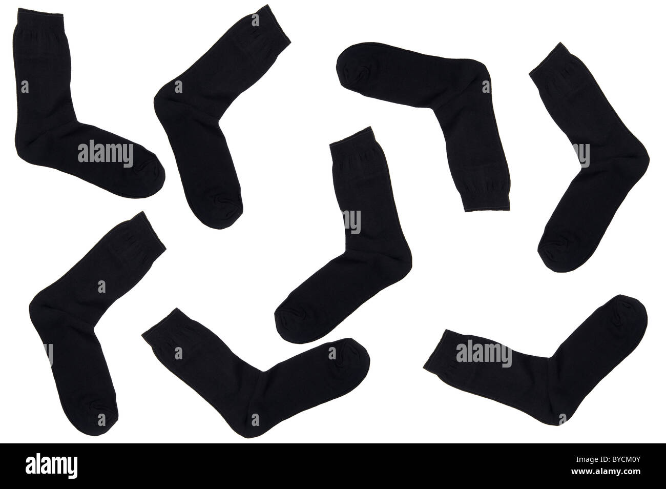 object on white socks close up Stock Photo Alamy