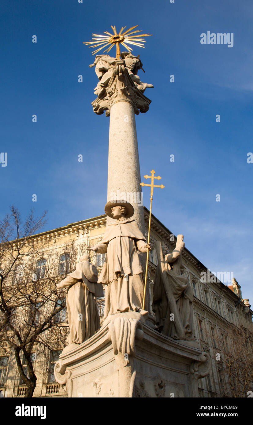 Bratislava - Trinity column Stock Photo