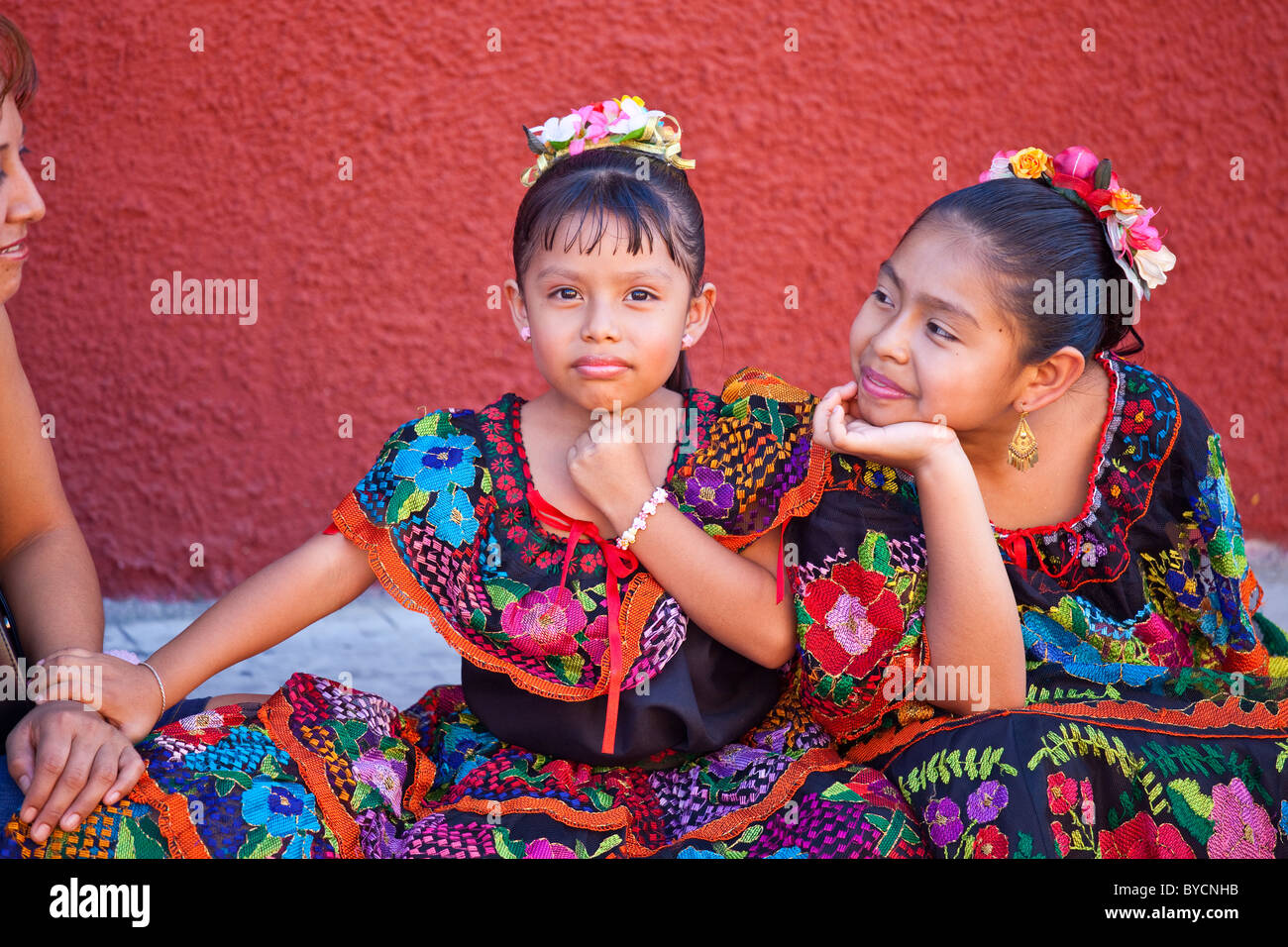 Fiesta Grande or the Grand Festival, Chiapa De Corzo, Chiapas, Mexico Stock Photo