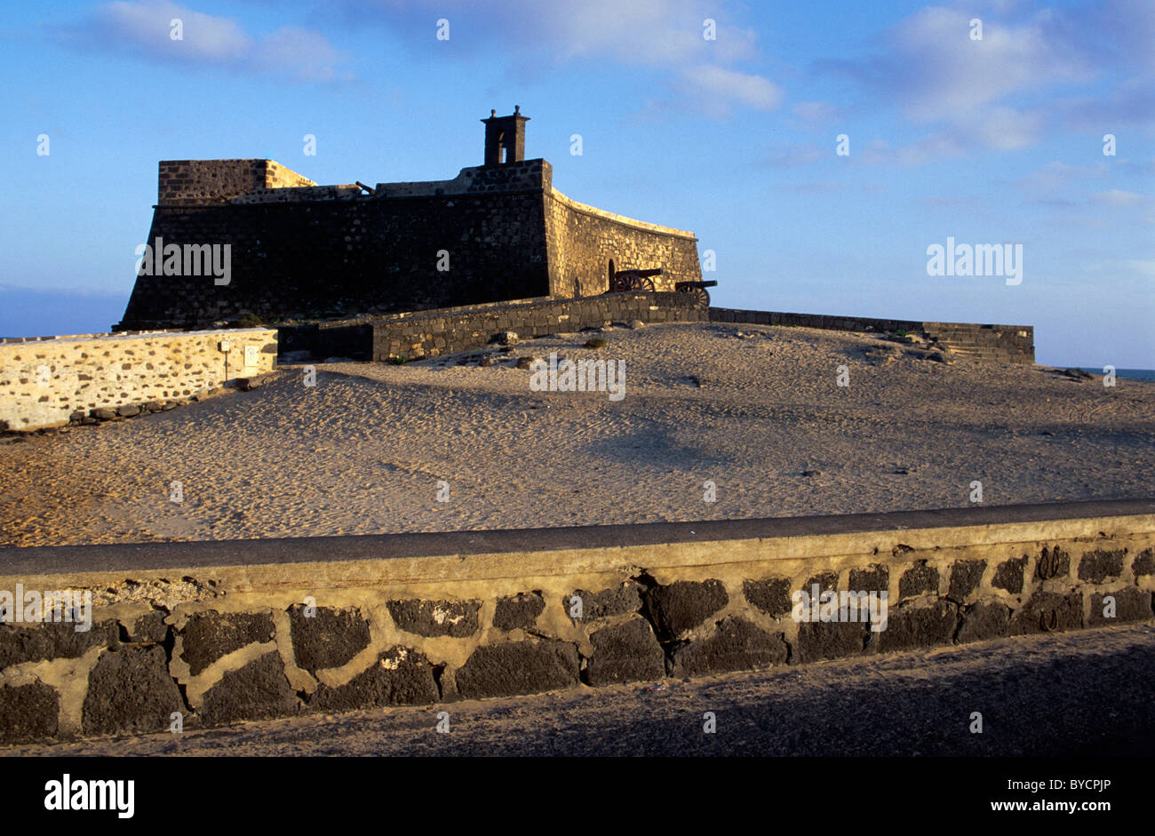 Lanzarote, Castillo de San Gabriel in Arrecife, Lanzarote, Canary Islands, Spain Stock Photo