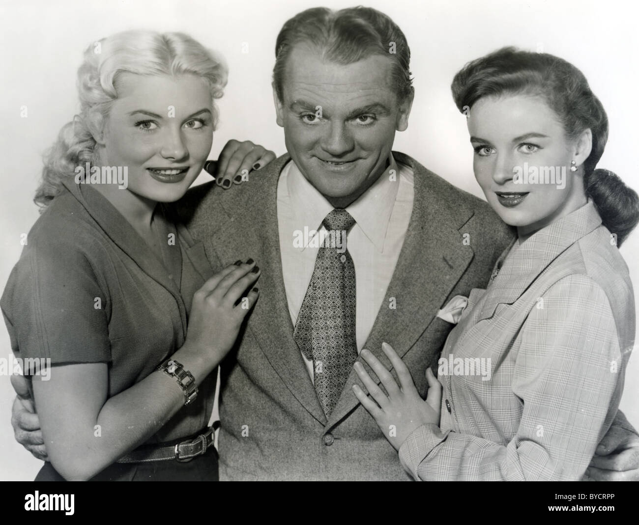 JAMES CAGNEY US film actor with unidentified actresses Stock Photo