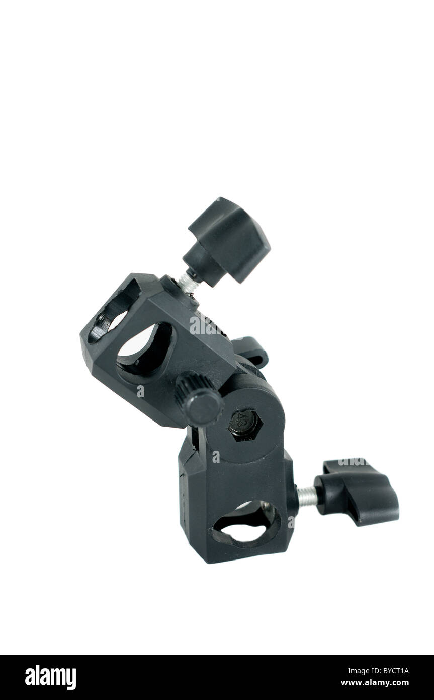 Umbrella bracket isolated over an white background Stock Photo