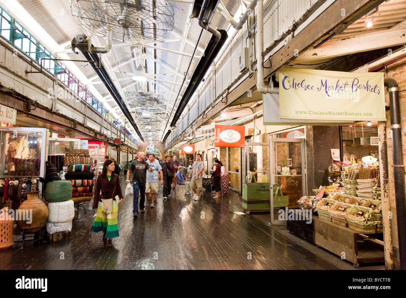 Chelsea Market, New York City, USA Stock Photo