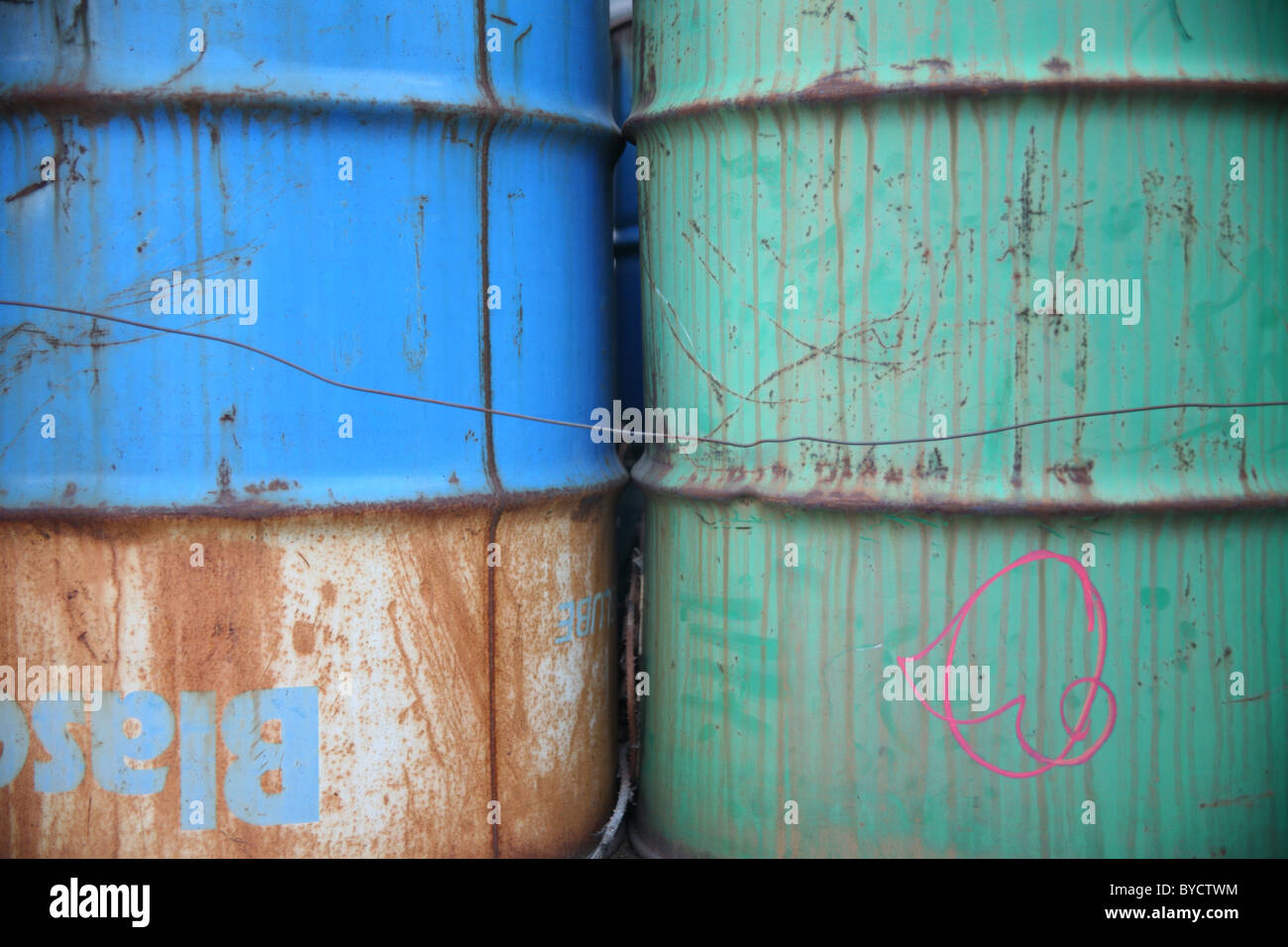 Chemical Storage Drums High Resolution Stock Photography and Images - Alamy