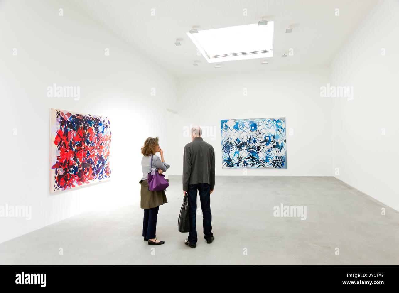 The Matthew Marks Gallery on West 24th Street, Chelsea, New York City, USA Stock Photo