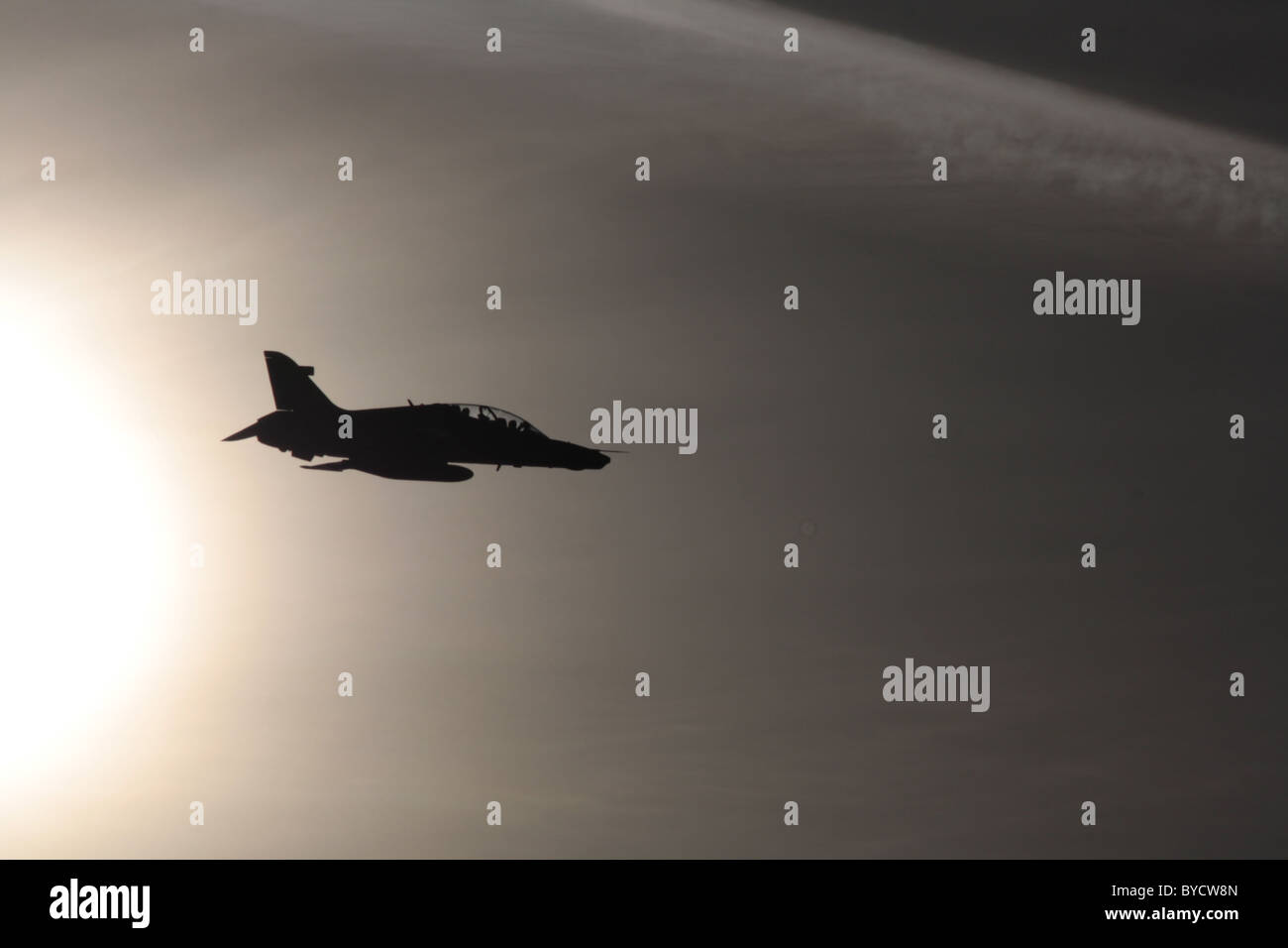 A Jet Flying Over My House Stock Photo Alamy