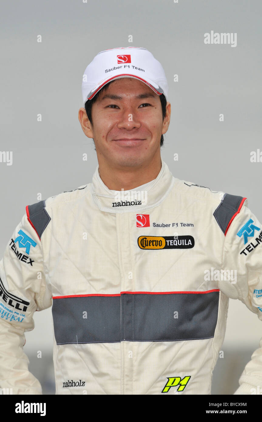 Kamui Kobayashi (JPN), driver Sauber Formula One team Stock Photo