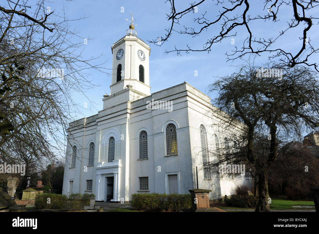 Bilston in the West Midlands England Uk St Leonards Church Stock Photo