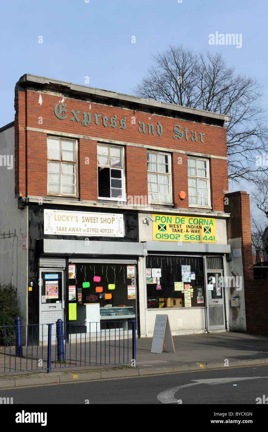 Bilston in the West Midlands England Uk former Express and Star