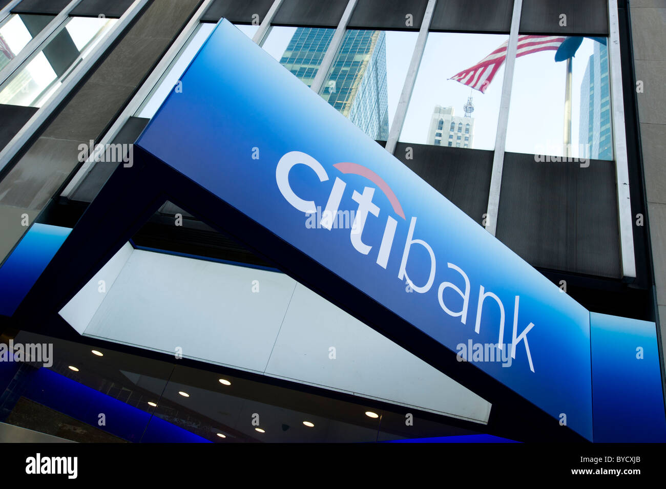 Citibank, New York, USA Stock Photo