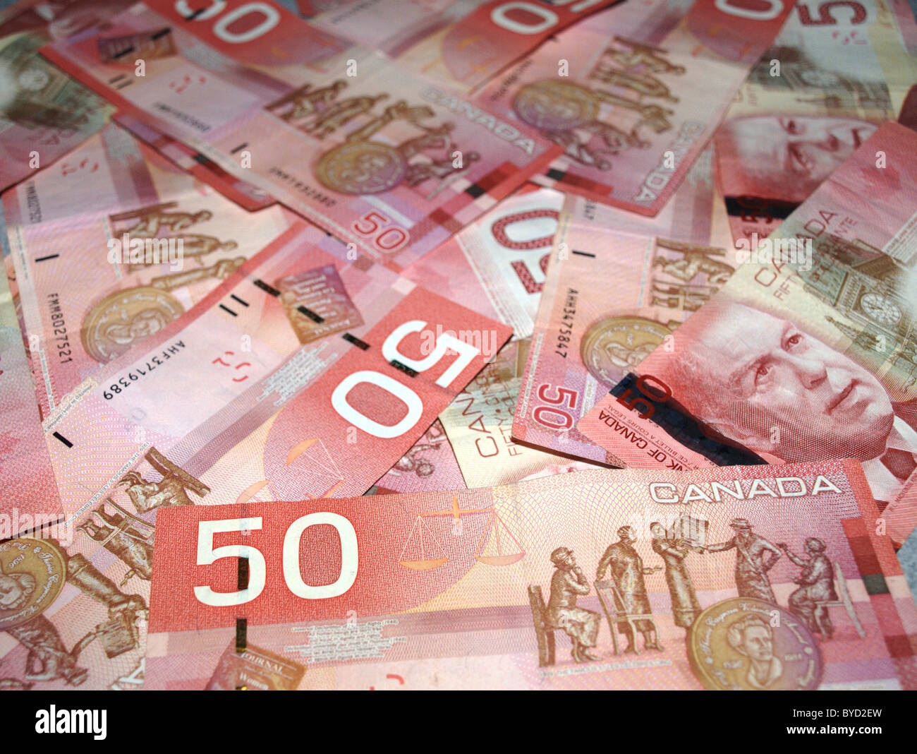 Canadian Fifty Dollar Bill High Resolution Stock Photography And Images Alamy