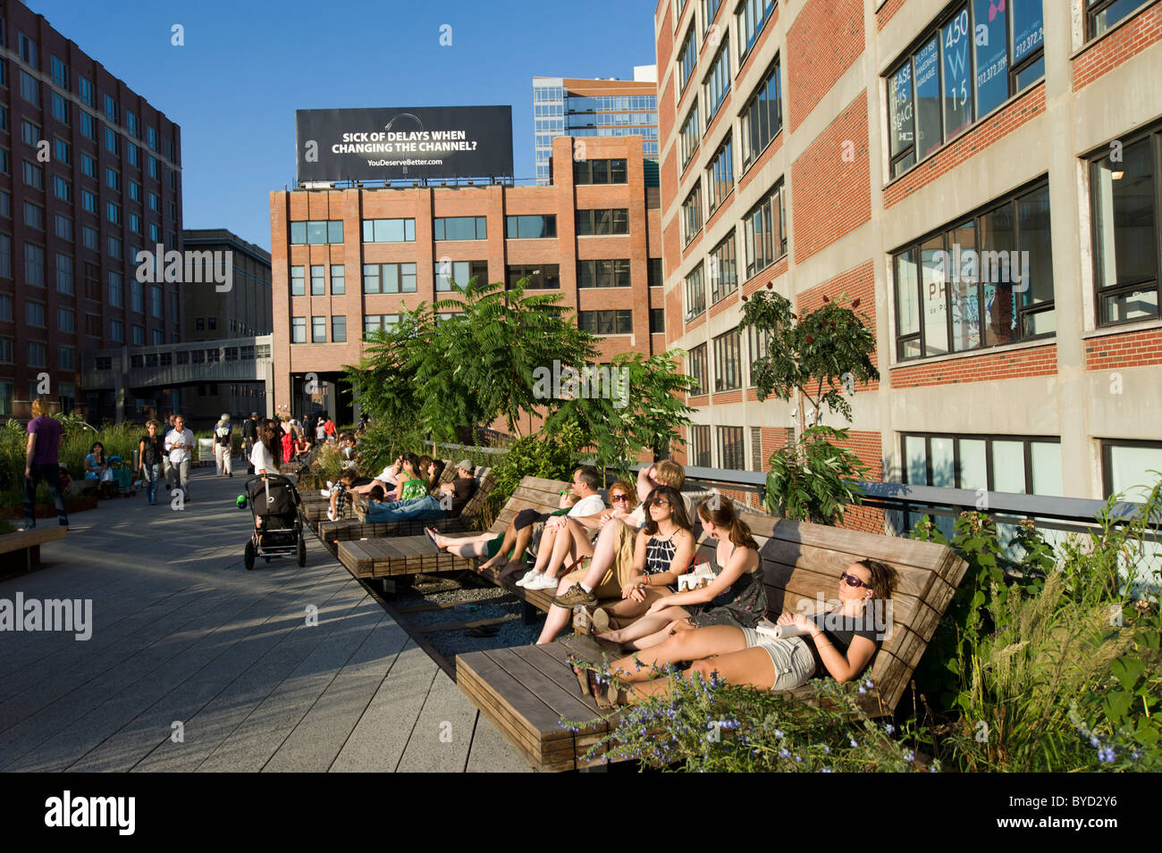 The High Line, New York, USA Stock Photo