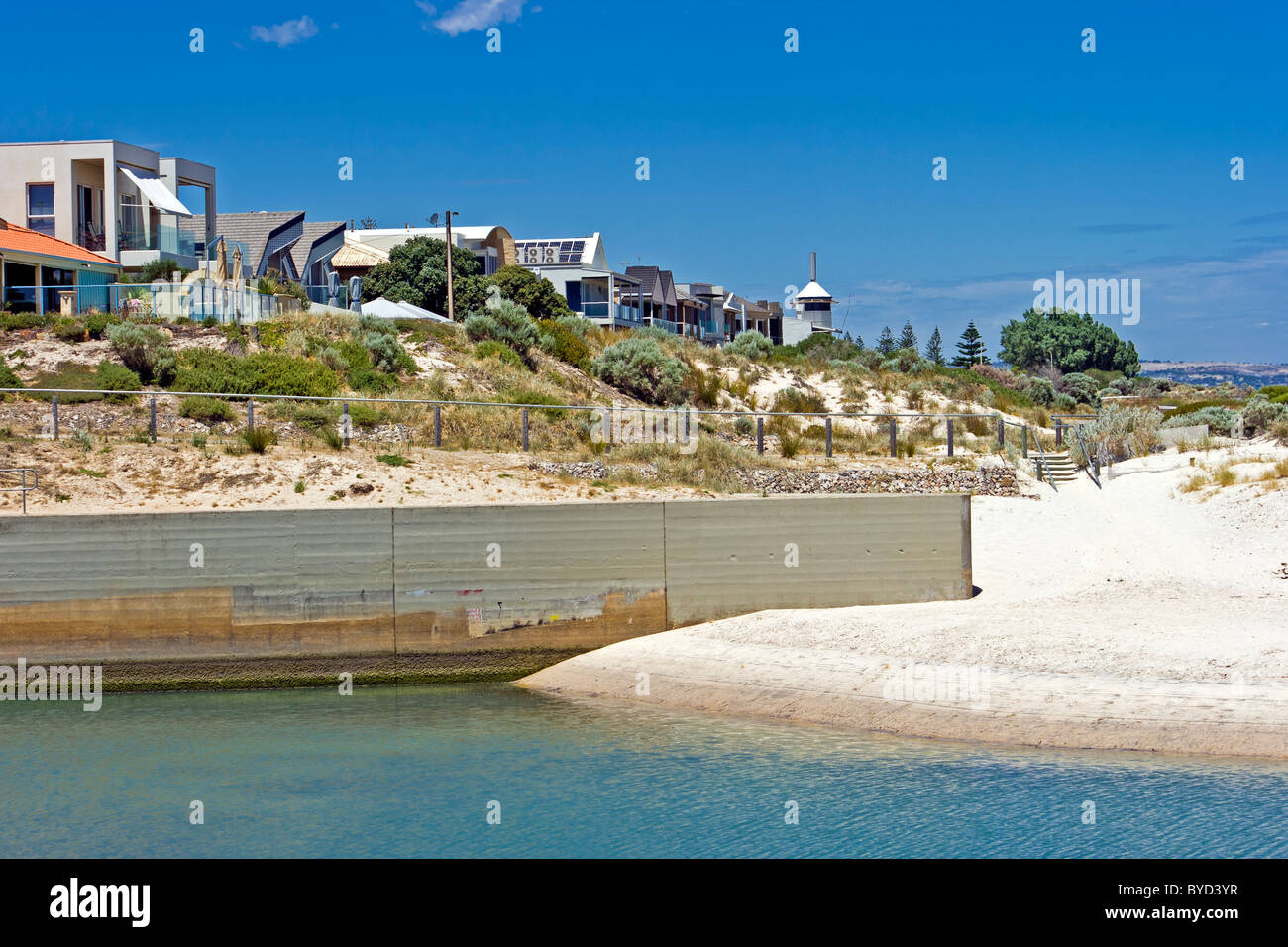 Beach Houses Henley Beach South Australia Stock Photo Alamy
