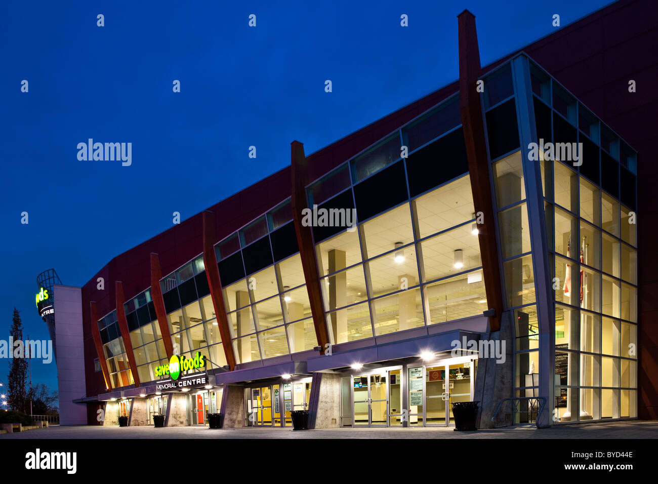 The Save-on-Foods Memorial Centre, home of the ECHL's Salmon Kings