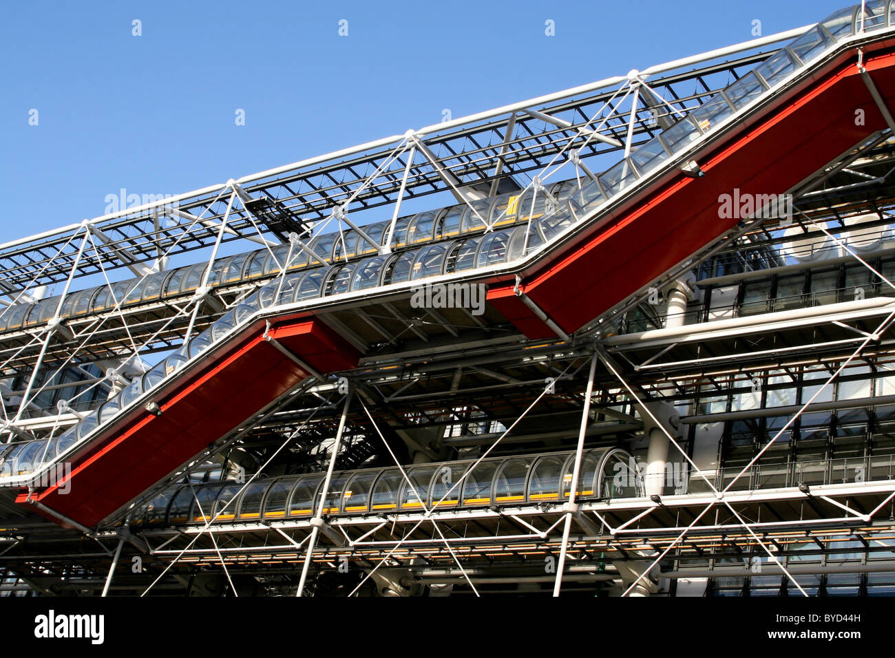 Center Georges Pompidou, Paris, France Stock Photo
