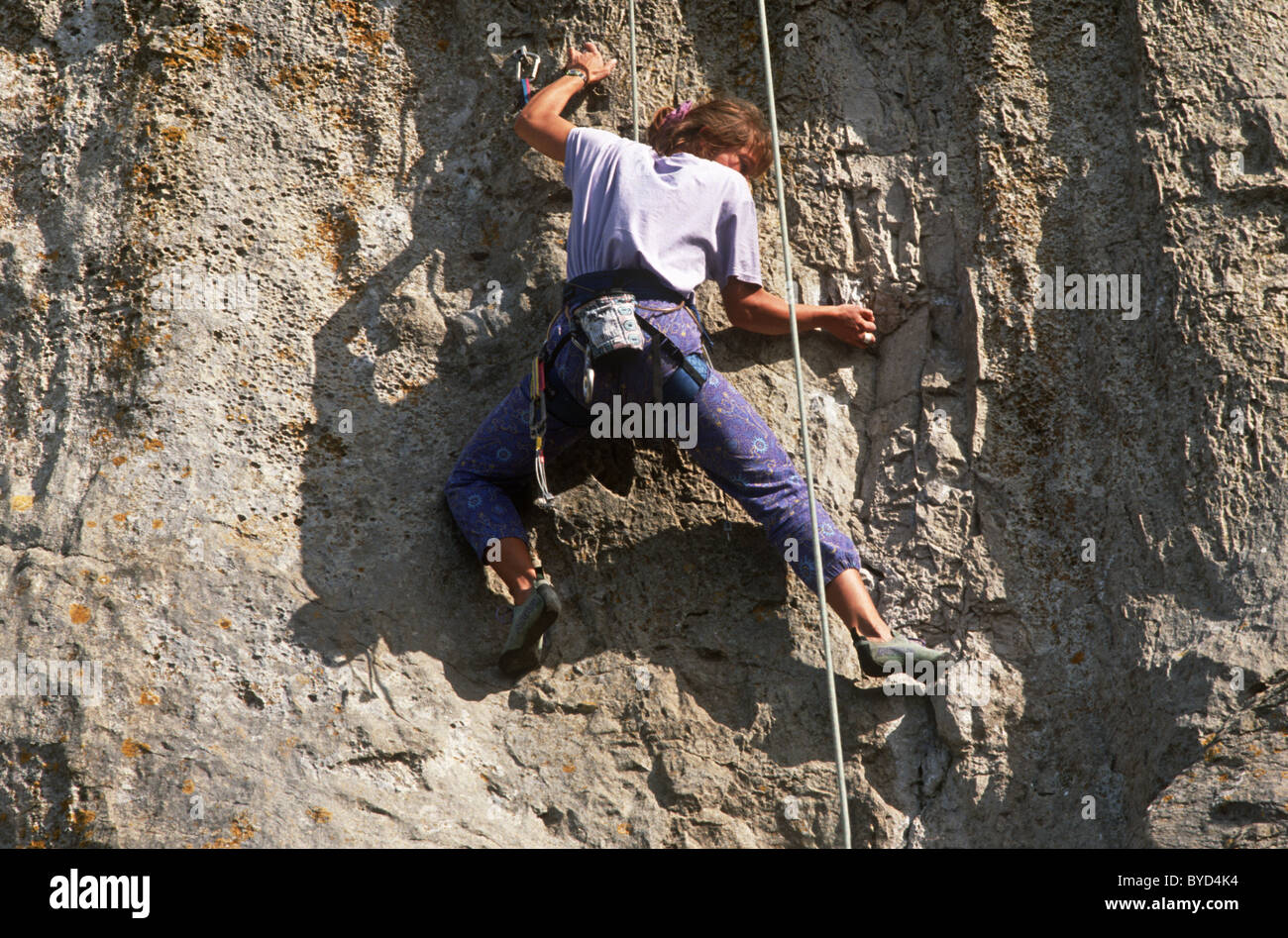 Suspended Rocks Suspended rock climbing hi-res stock photography and images - Alamy