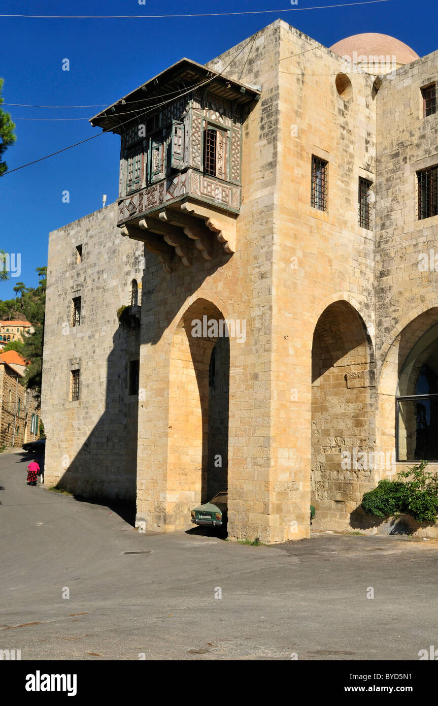 Historic palace in the city of Deir el-Qamar, Chouf, Lebanon, Middle East, West Asia Stock Photo