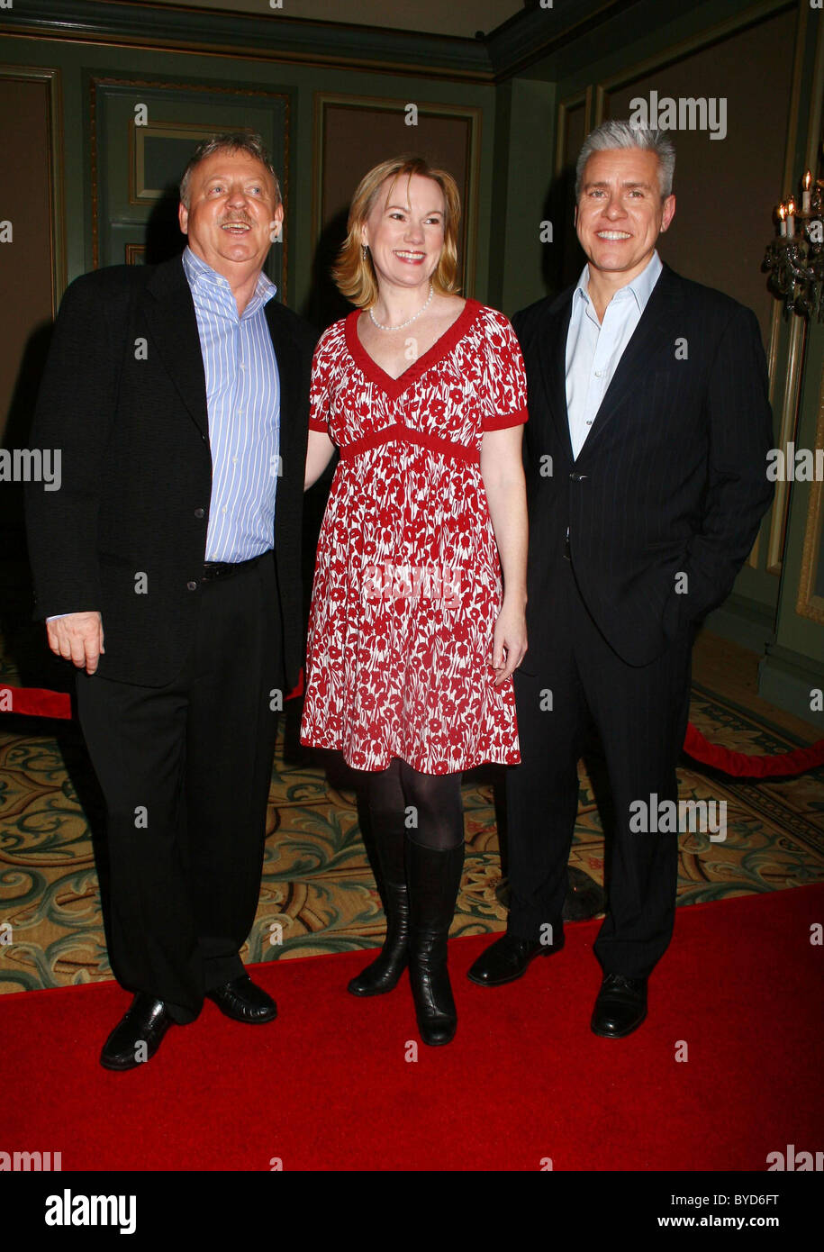 Jim Jacobs, Kathleen Marshall and David Ian NBC TCA Winter Press Tour All-Star Party held at the Ritz Carlton Huntington Hotel Stock Photo