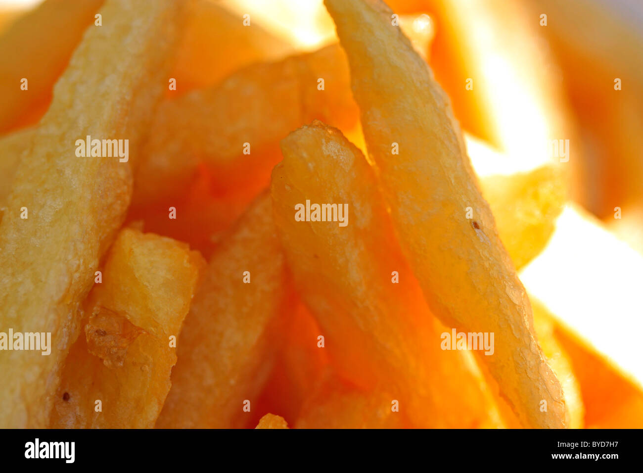Deep fried potato chips ( French fries Stock Photo Alamy