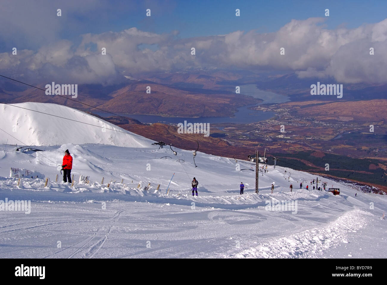 Nevis range ski hi-res stock photography and images - Alamy