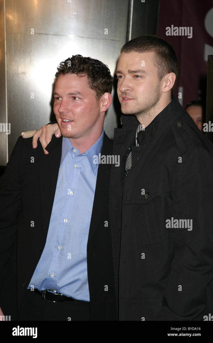 Shawn Hatosy and Justin Timberlake World premiere of 'Alpha Dog' held