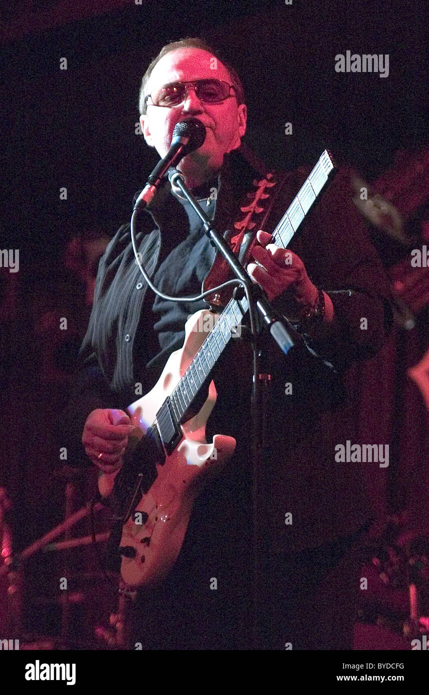 Blue Oyster Cult performing at BB King's Eric Bloom Guitar Buck