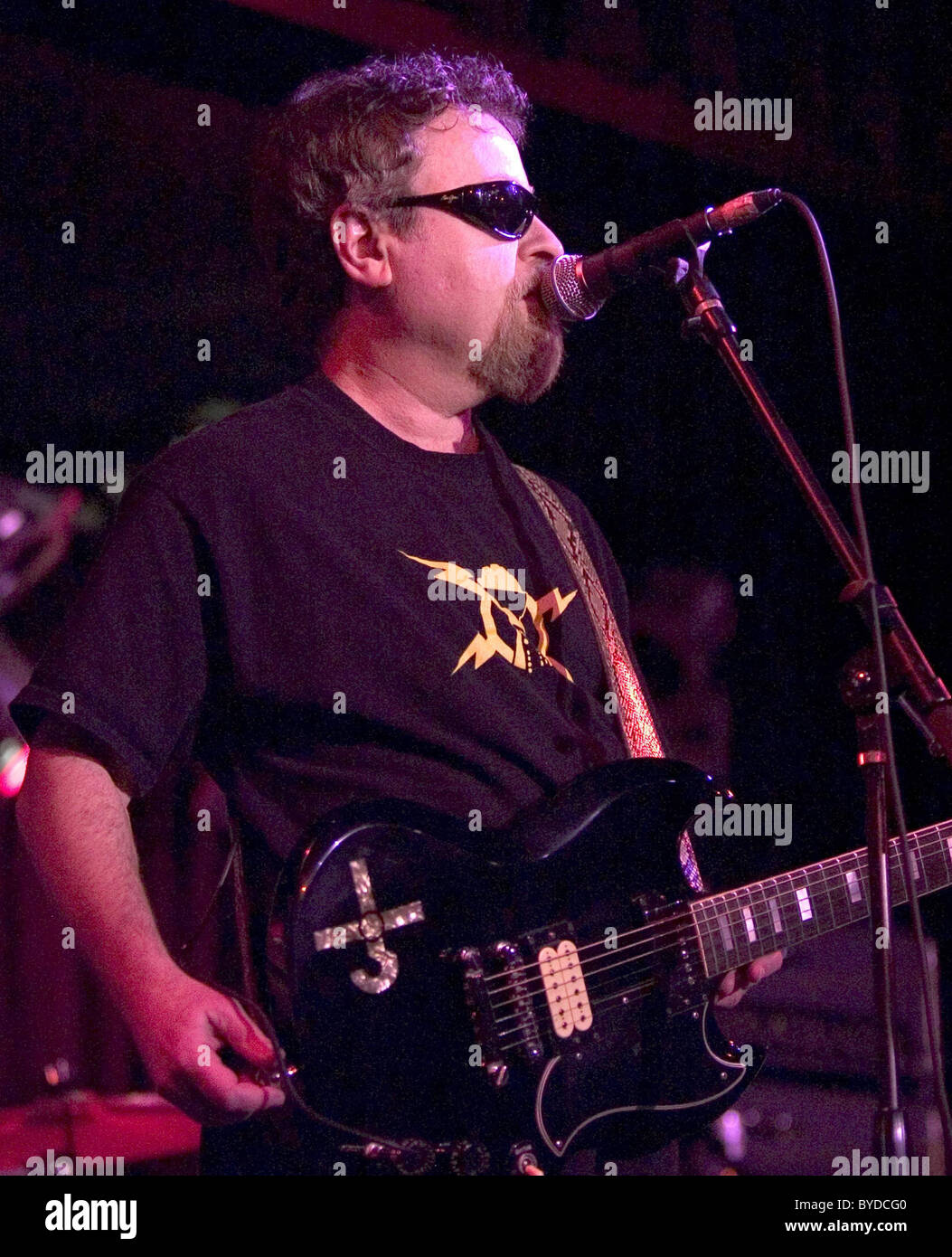 Blue Oyster Cult performing at BB King's Eric Bloom Guitar Buck