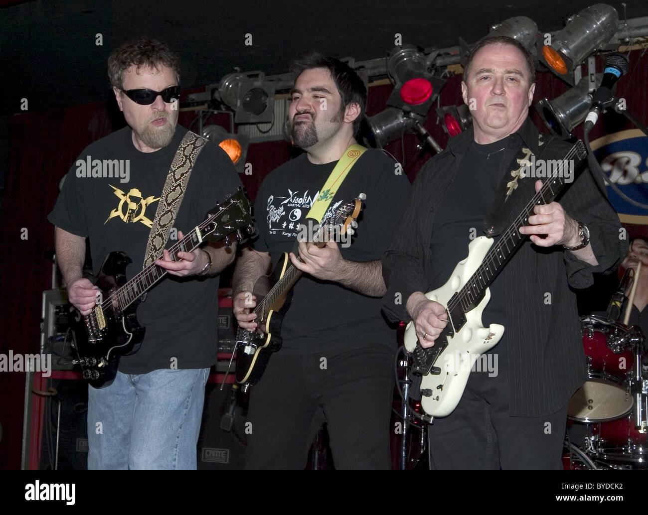 Blue Oyster Cult performing at BB King's Eric Bloom Guitar Buck