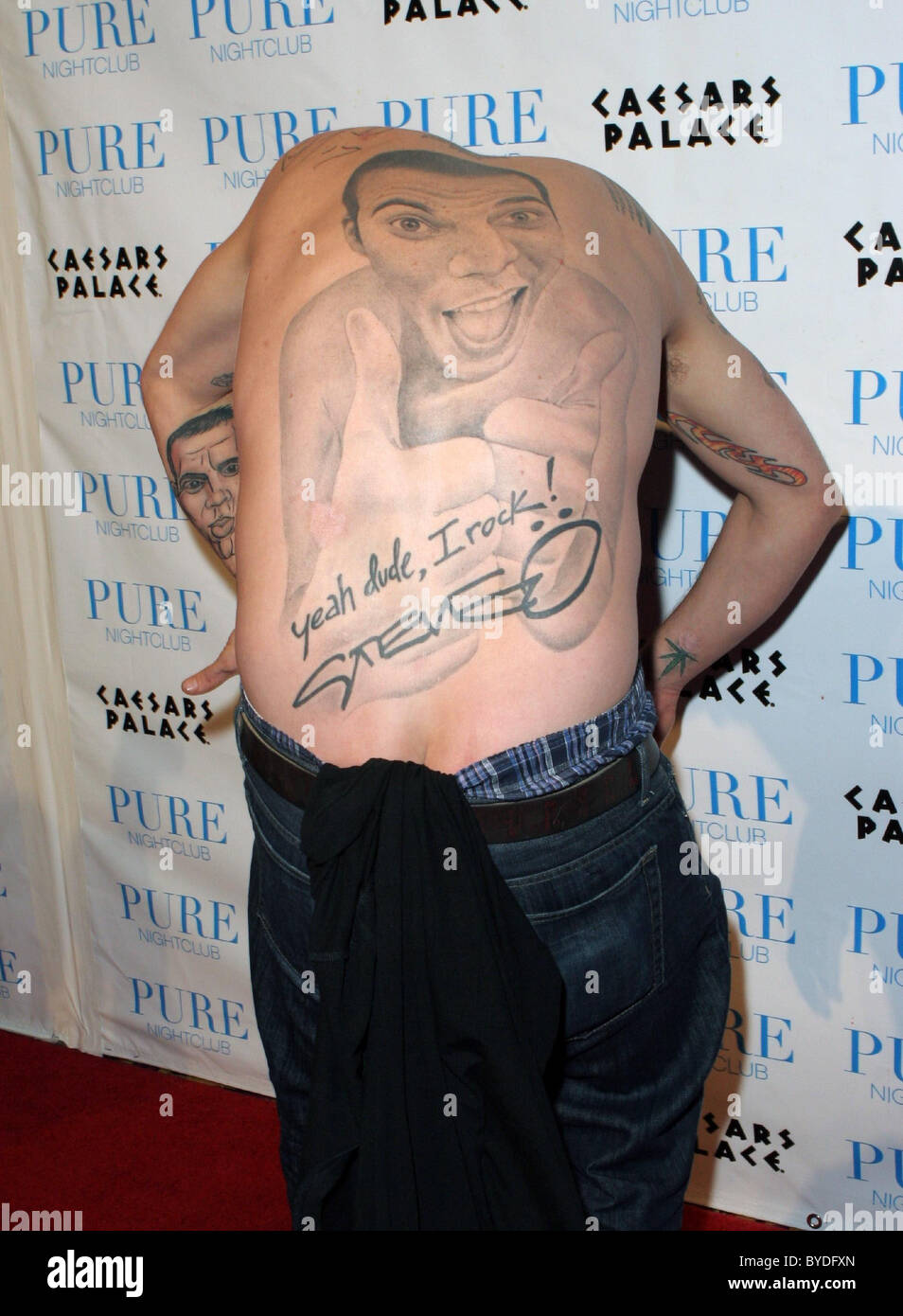 Steve-O 'Jackass 2' DVD release party at Pure Nightclub ...