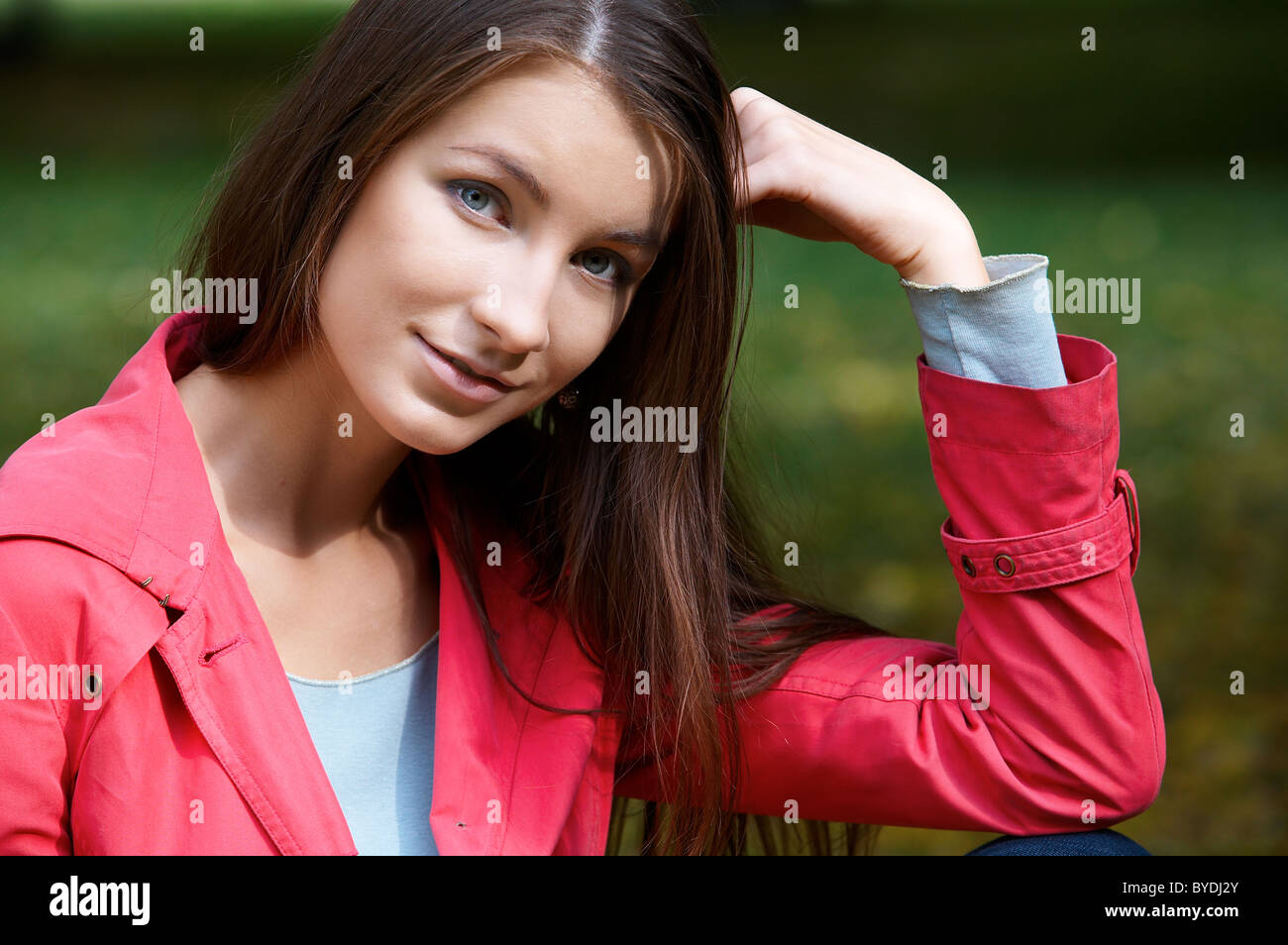 Portrait of girl Stock Photo - Alamy