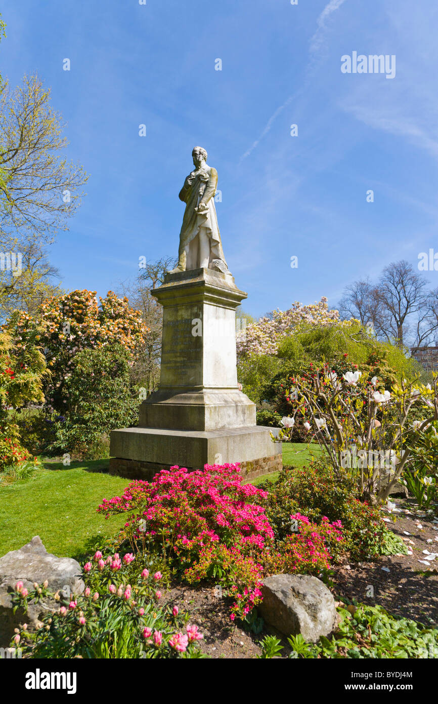 Statue of Lord Palmerston, Palmerston Park, Southampton, Hampshire