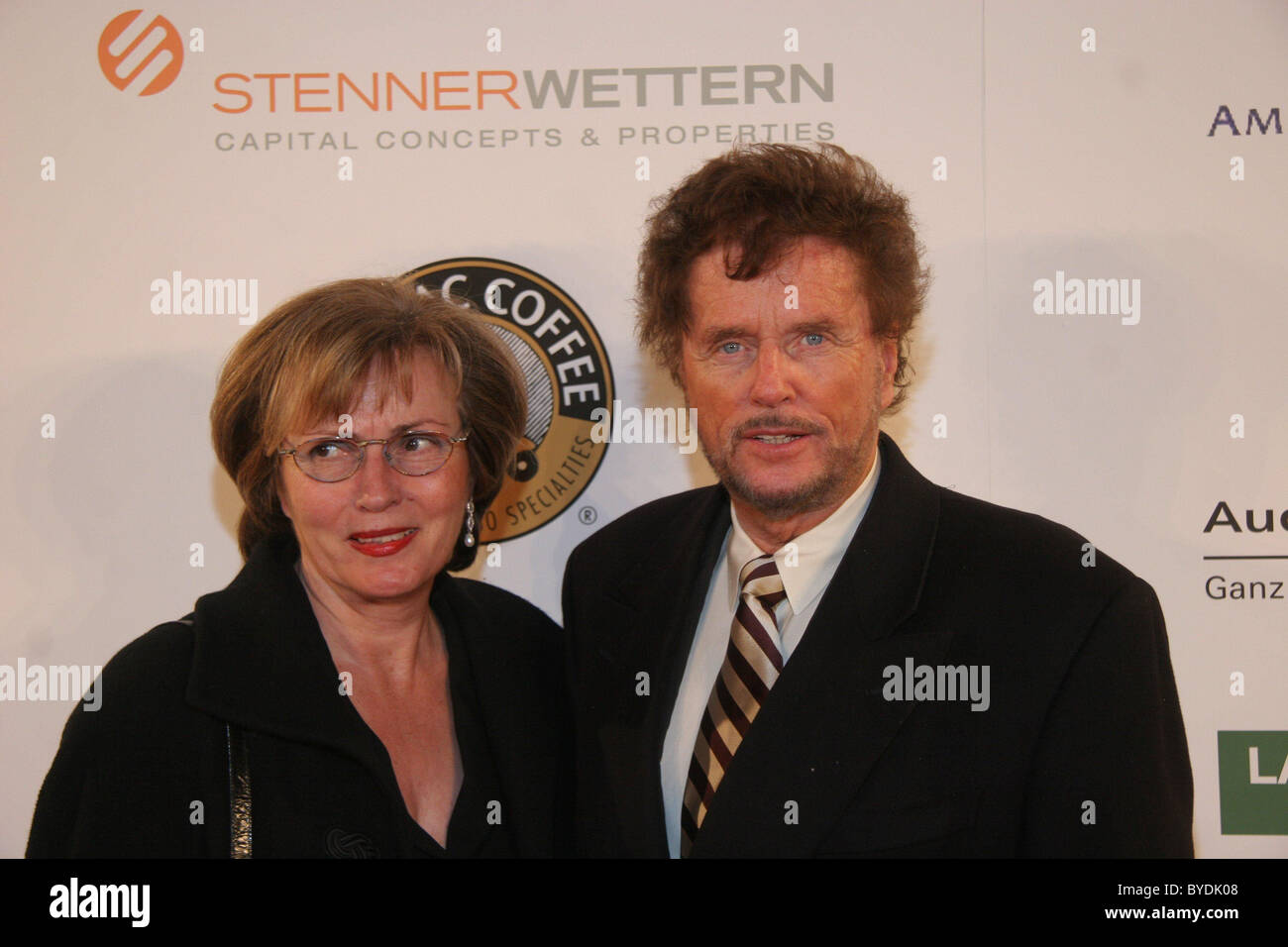 Dr. Dieter Wedel, Uschi Wolters La Boum New Year's reception at the Dorint Sofitel am Alten Wall hotel Hamburg, Germany - Stock Photo