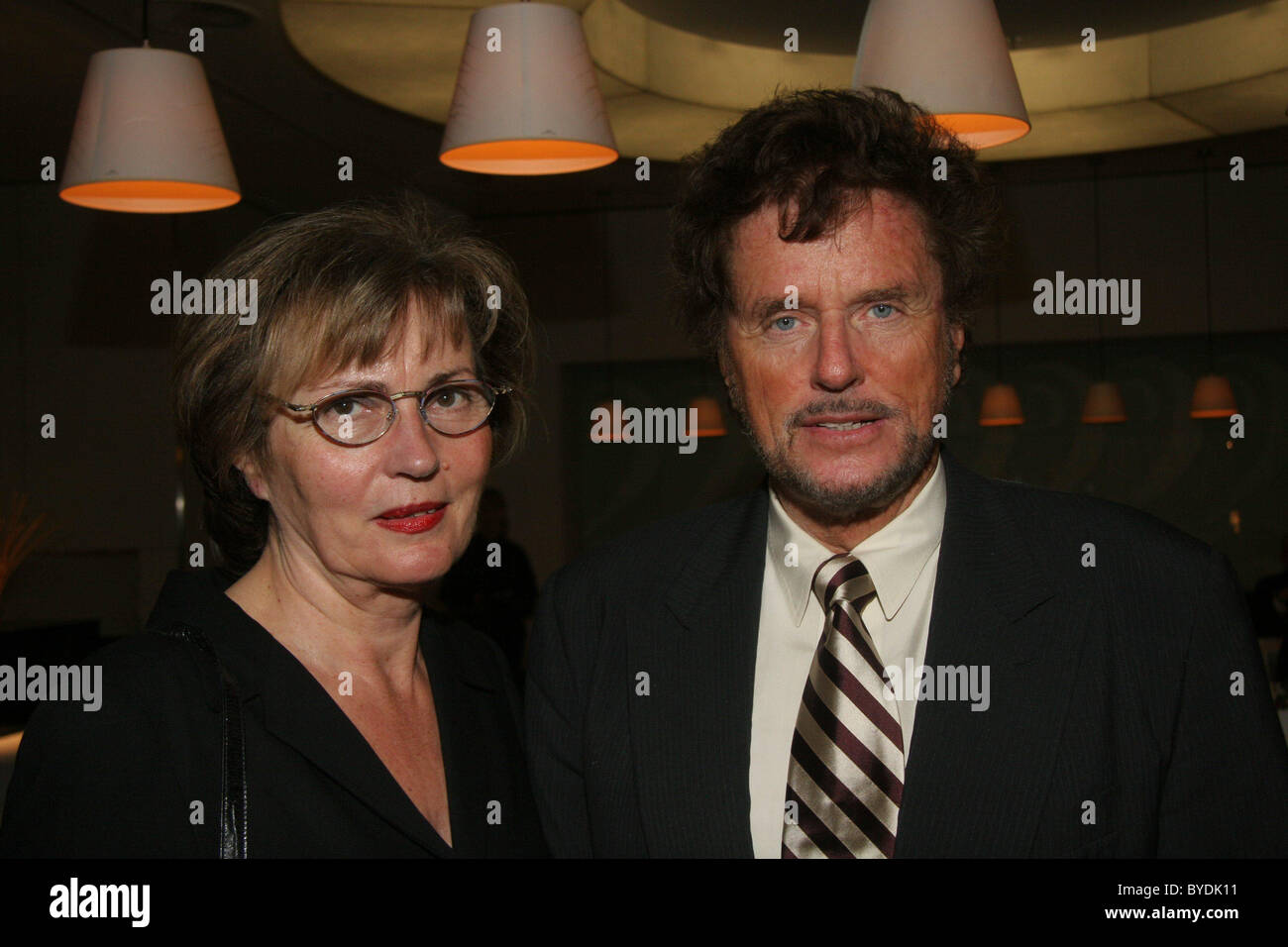 Dr. Dieter Wedel, Uschi Wolters La Boum New Year's reception at the Dorint Sofitel am Alten Wall hotel Hamburg, Germany - Stock Photo