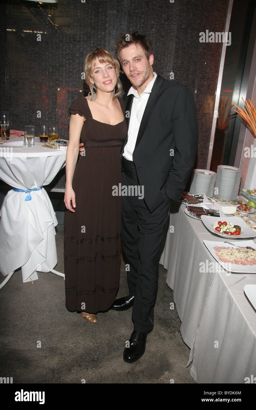 Ken and Marisa Duken La Boum New Year's reception at the Dorint Sofitel am Alten Wall hotel Hamburg, Germany - 13.01.07 Stock Photo