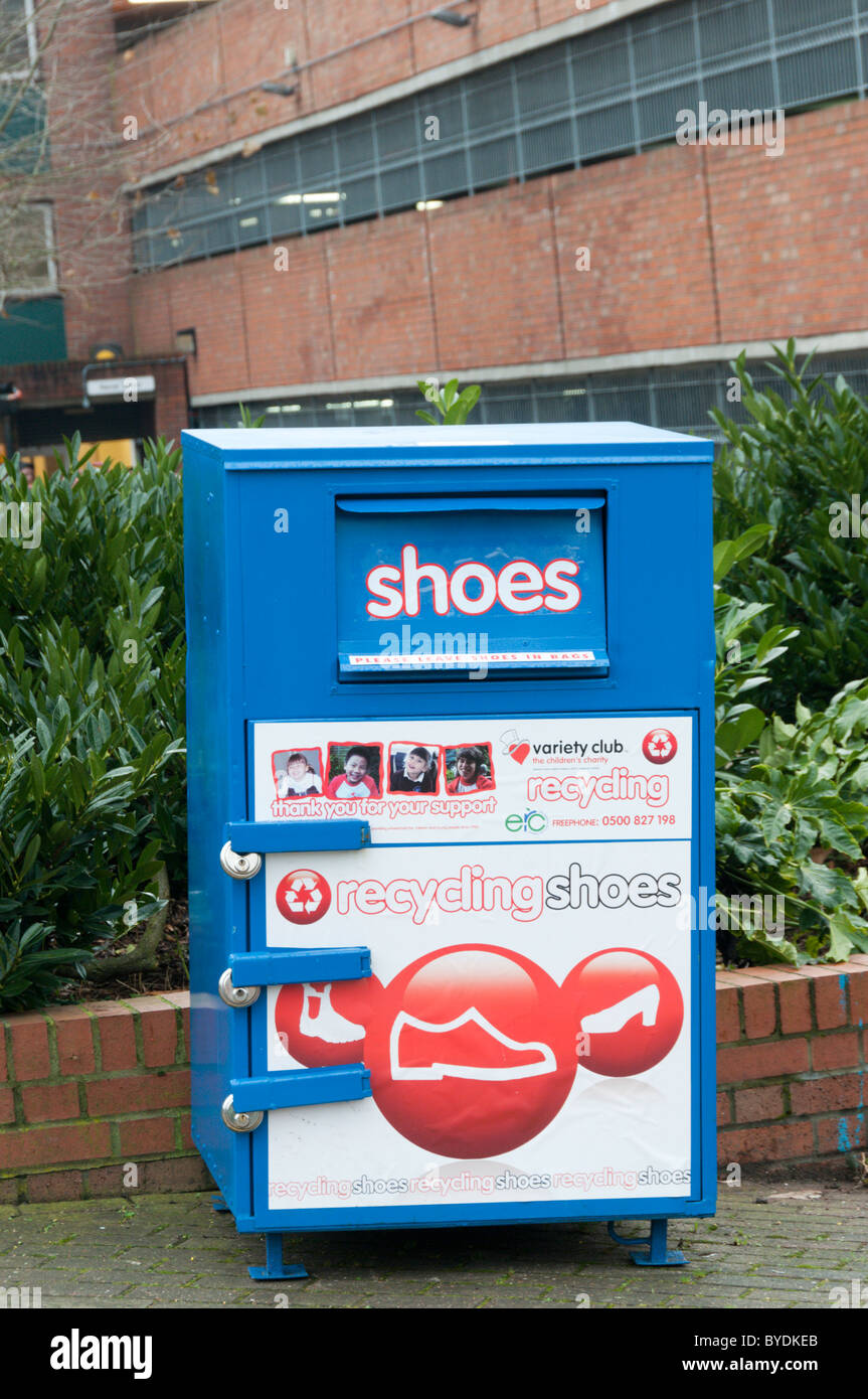 Shoe recycling bin hires stock photography and images Alamy