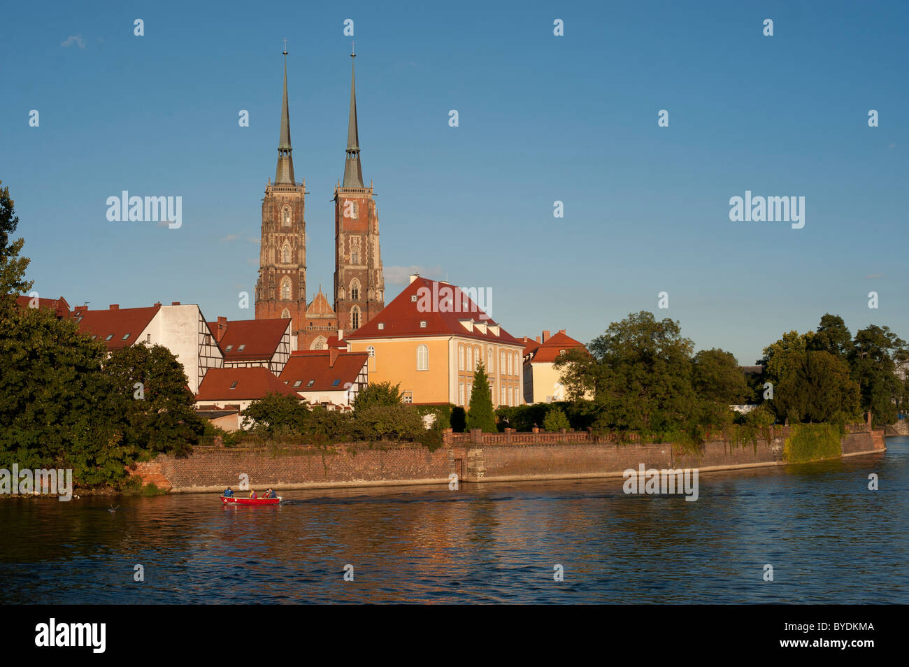 Wroc&#322;aw Cathedral of St. John the Baptist, Archikatedra &#347;w. Jana Chrzciciela, Wroclaw, Lower Silesia, Poland, Europe Stock Photo