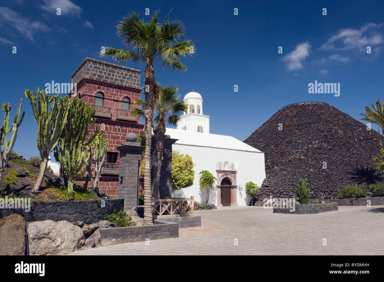 Hotel, Gran Melia Volcan, Marina Rubicon, Playa Blanca, Lanzarote, Canary Islands, Spain, Europe Stock Photo